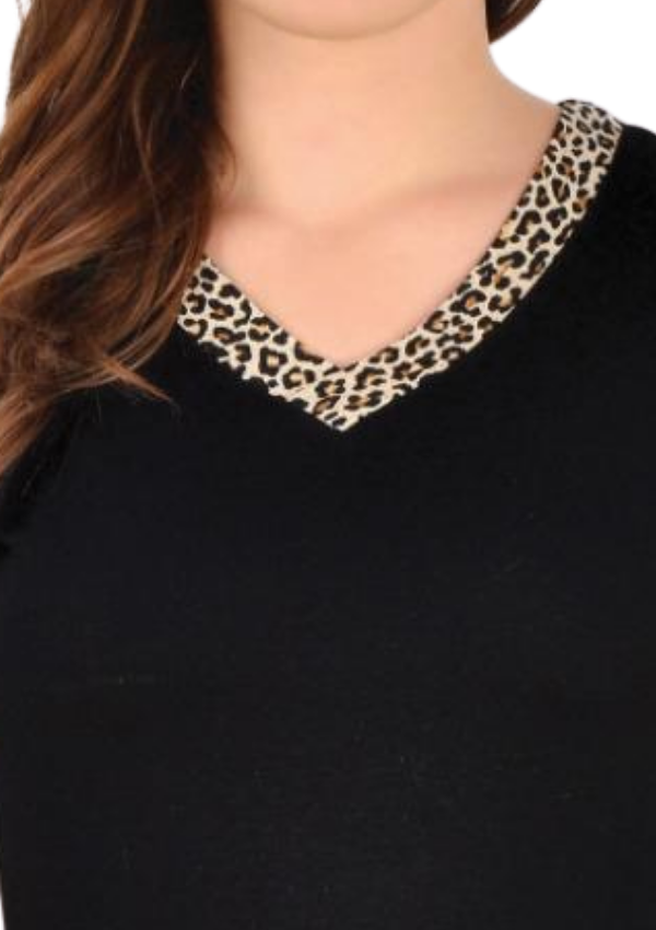 Piżama damska Wild Comfort, Czarny, r. M - 2XL image 1