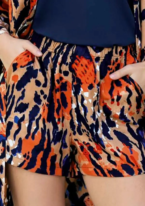 Komplet Damski Wild Comfort, Pomarańczowy, r. M-XXL image 2