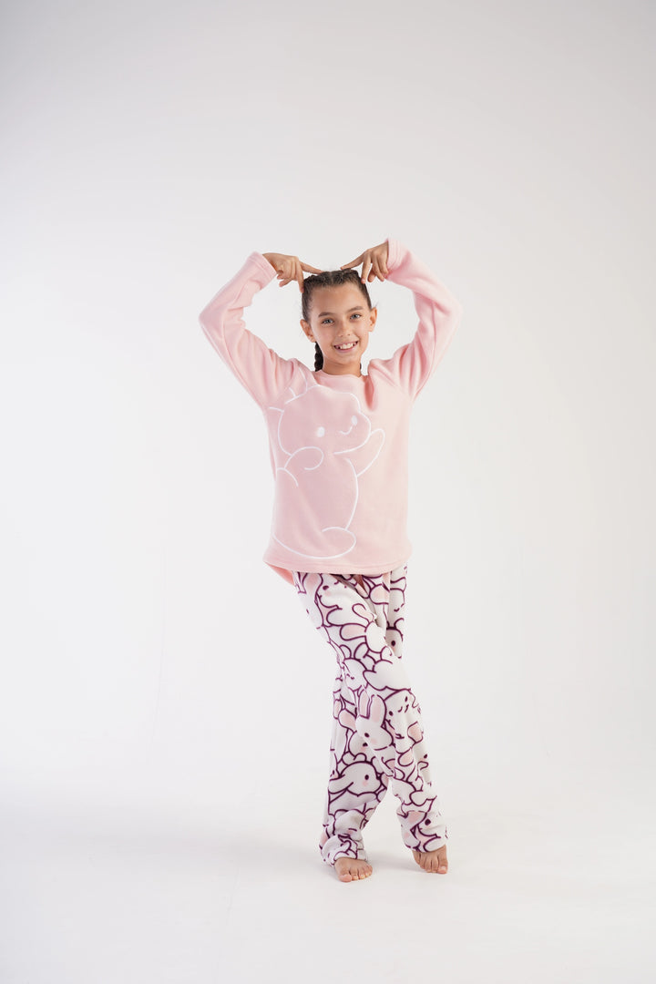 Piżama dziewczęca Vienetta Starry Slumber , różowa, r. 134-164 image 3