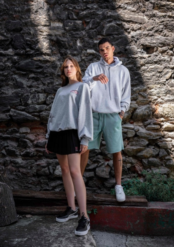 Komplet DRES męski Vienetta, Grey Boy, Szary, r. S/M-L/XL