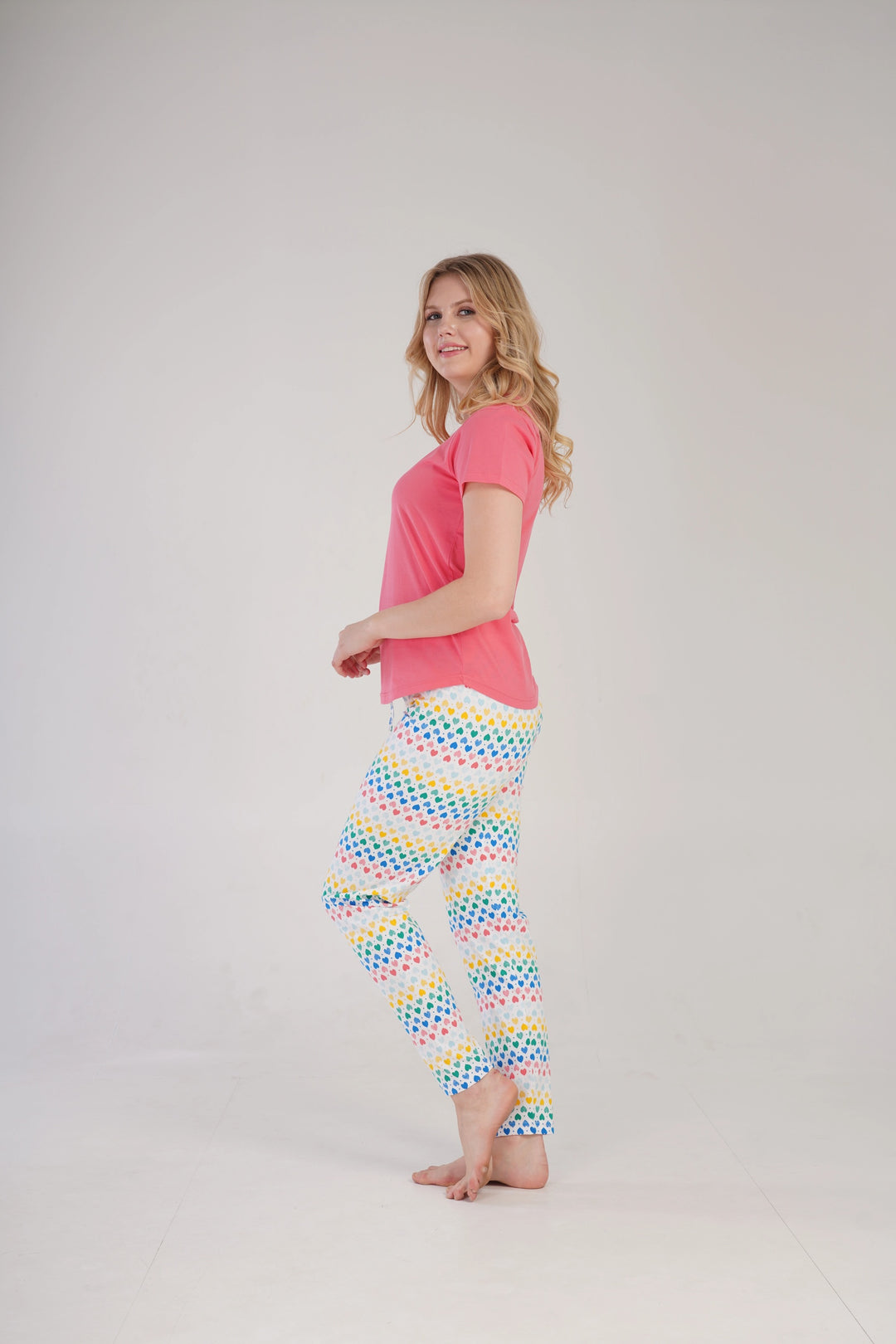 Piżama Damska Sleep Well Hedgehog Pink, różowa, r. S-XL image 4