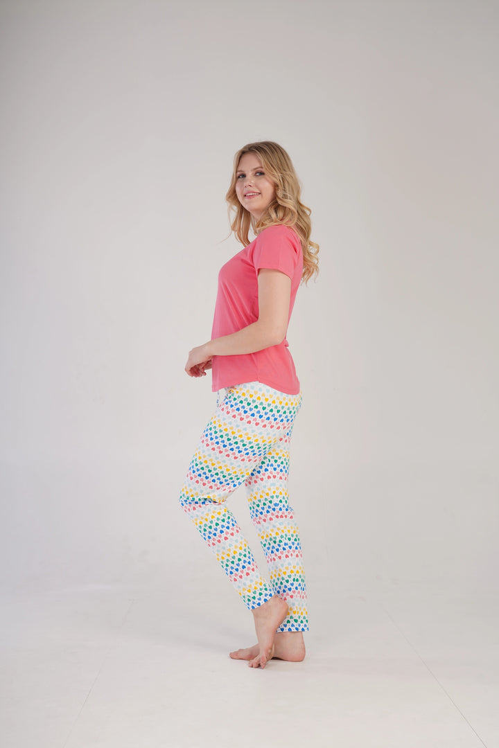 Piżama Damska Sleep Well Hedgehog Pink, różowa, r. S-XL image 4