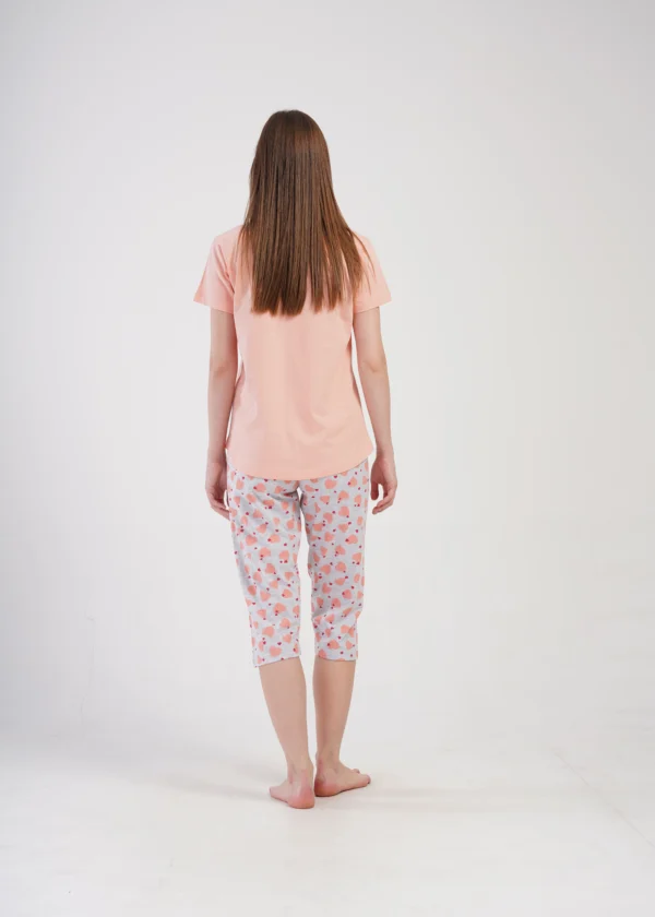 Piżama Damska Vienetta Lovely hearts, Różowy, r. M-XXL - obrazek 6