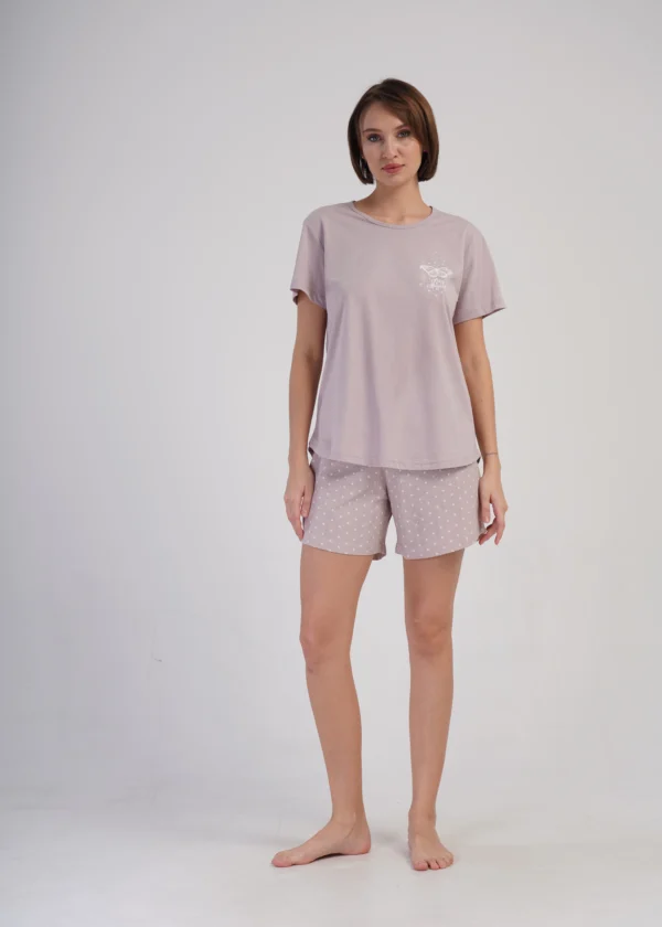 Piżama Damska Vienetta Magical, Różowy, r. 1XL-4XL - 3XL