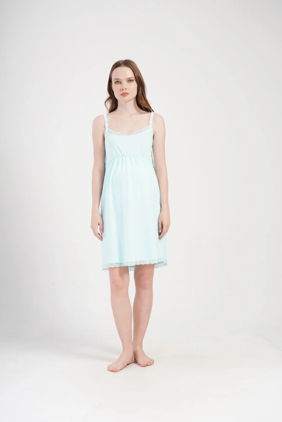 Komplet Damski Vienetta Mint comfort, Miętowy, r. M-XXL - obrazek 3