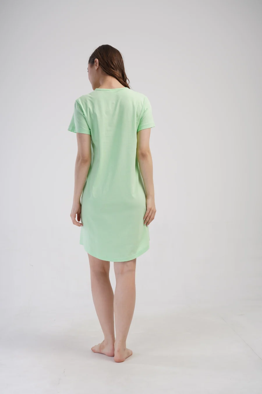 Koszula Nocna Vienetta Frog Dream, Zielony, r. M-XXL - obrazek 3
