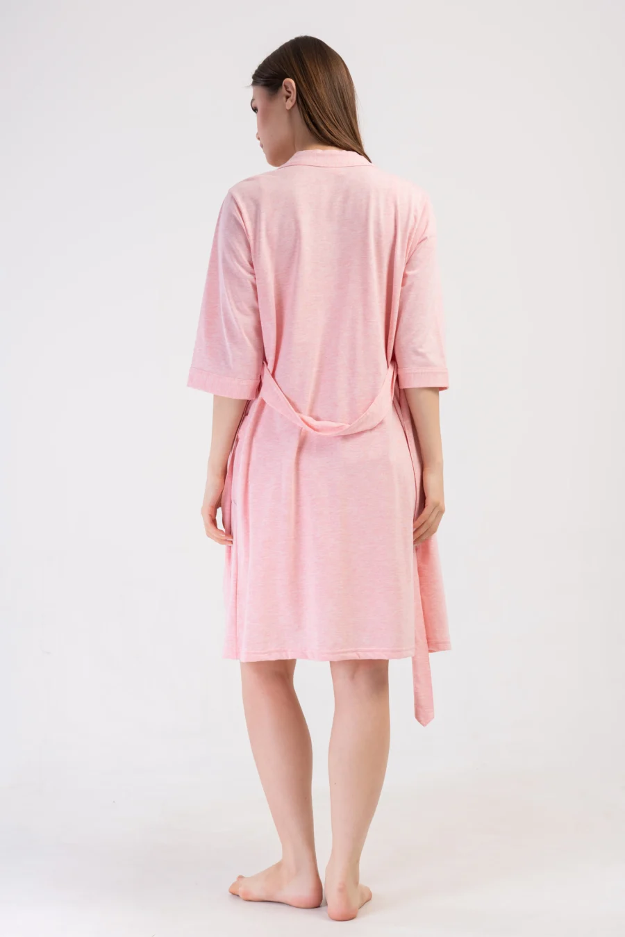 Komplet Damski Vienetta Pink Elegance, Różowy, r. S-XXL - obrazek 3