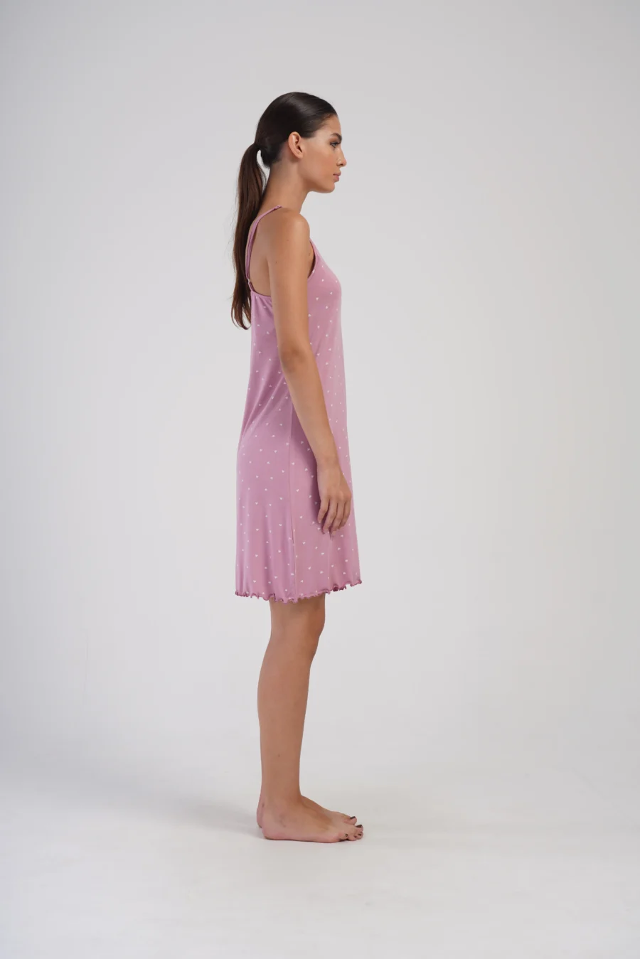 Koszula Nocna Damska Soft Elegance, Różowy, r. 1XL - 4XL - obrazek 5