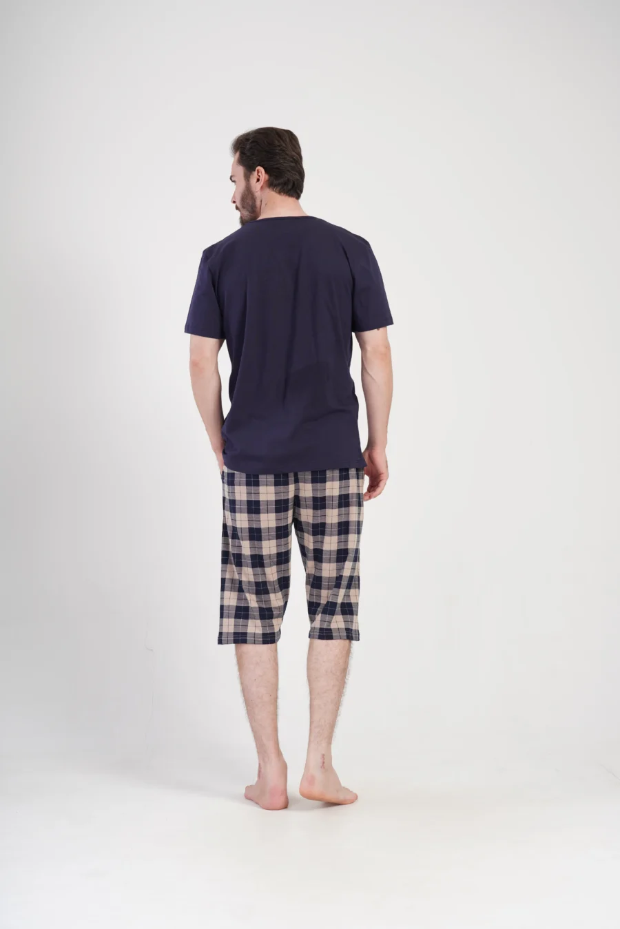 Piżama Męska Vienetta Deserve better, Granatowy, r. 1XL-4XL - obrazek 6
