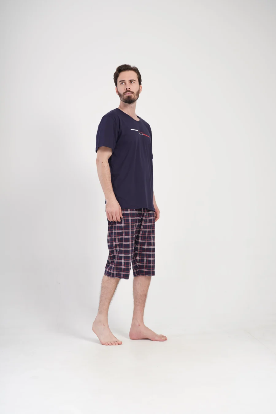 Piżama Męska Vienetta Night Comfort, Granatowy, r. 1XL-4XL - obrazek 4