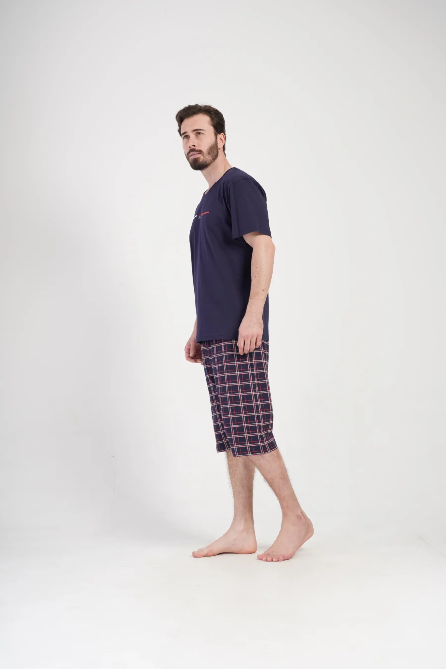 Piżama Męska Vienetta Night Comfort, Granatowy, r. 1XL-4XL - obrazek 5