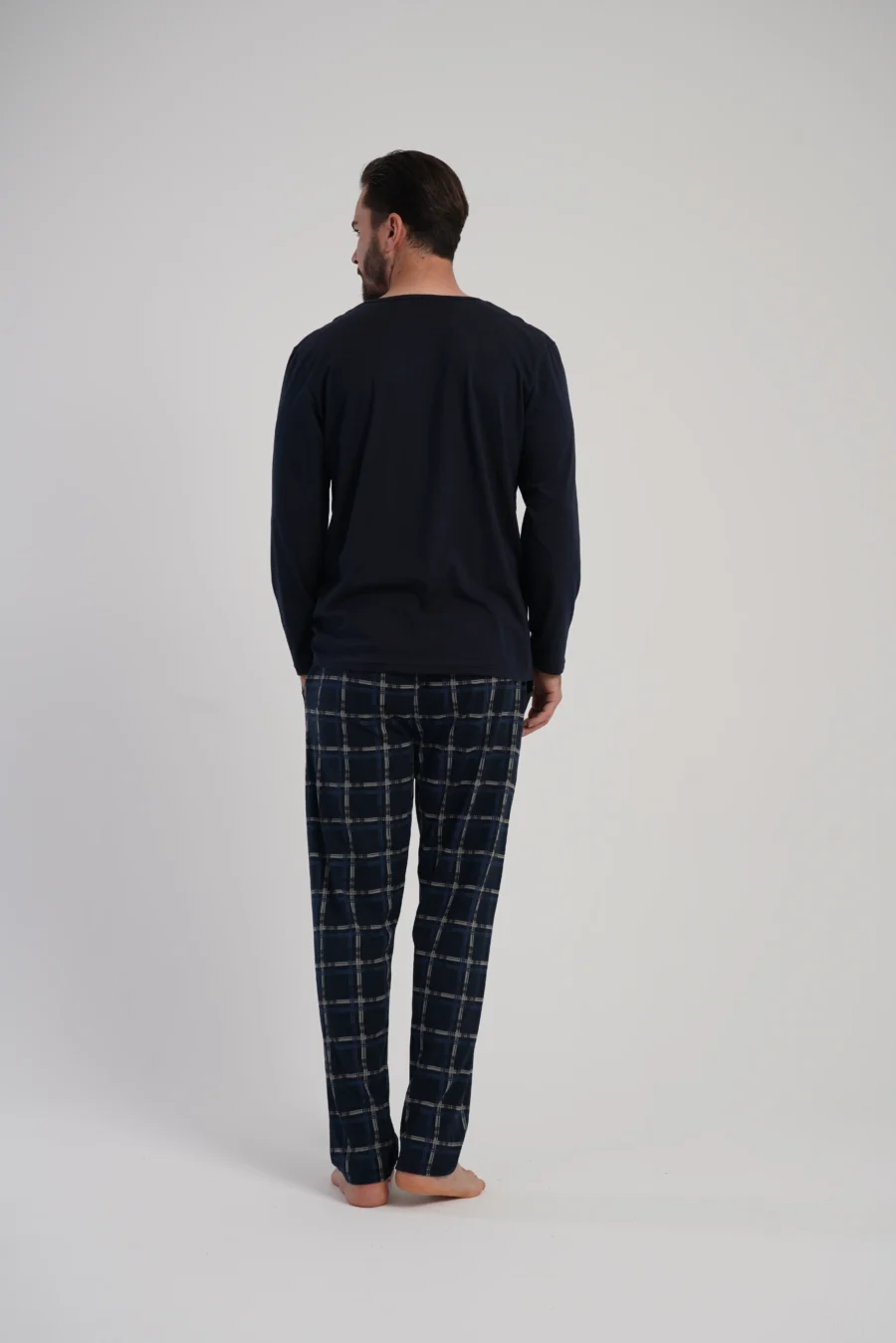 Piżama Męska Vienetta Classic Vibes, Granatowy, r. S-XL - obrazek 5
