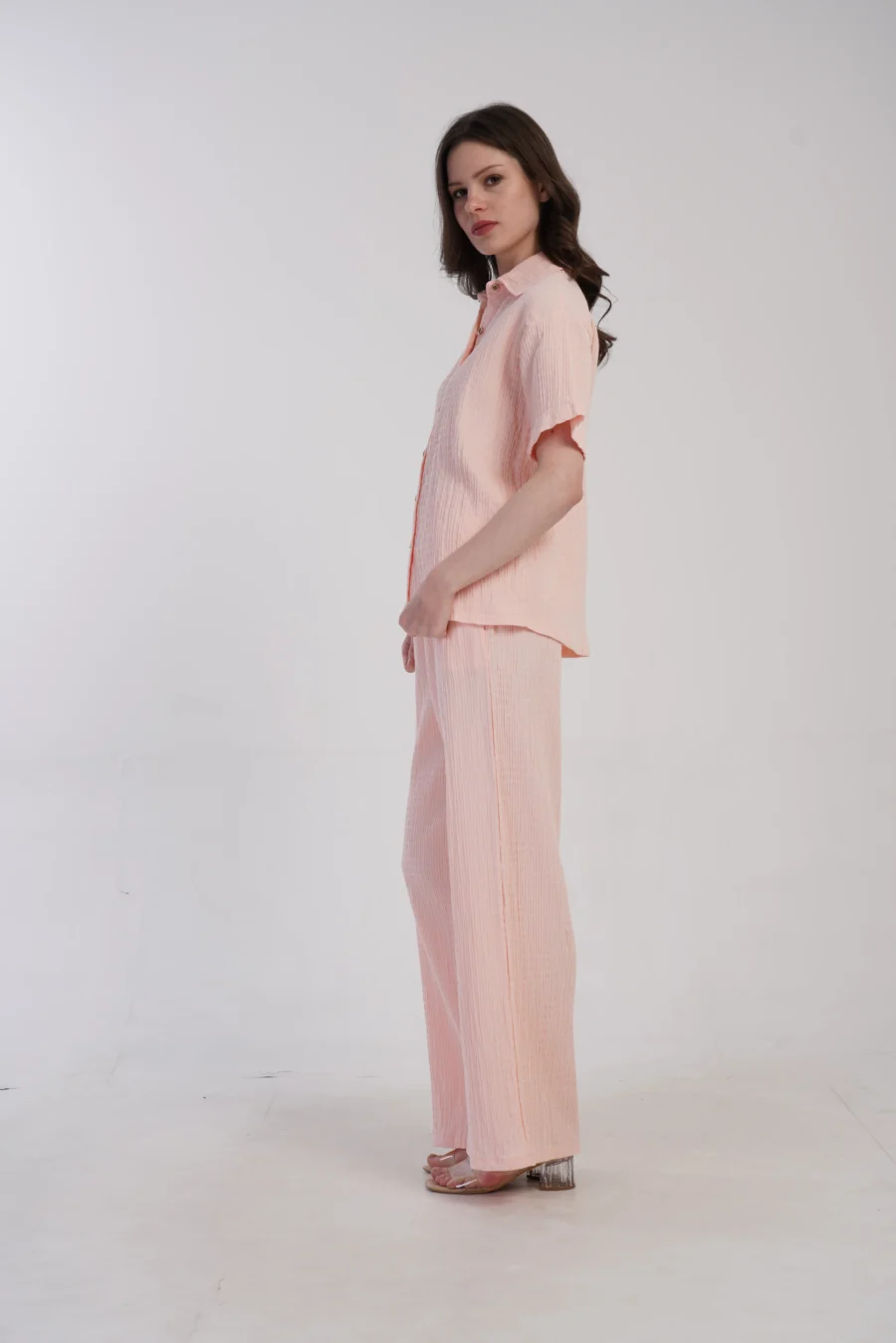 Piżama Damska Vienetta Pastel Dream, Różowy, r. S-XL - obrazek 3