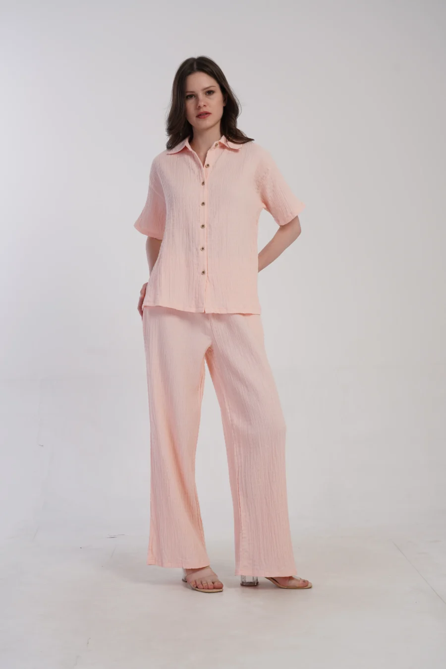 Piżama Damska Vienetta Pastel Dream, Różowy, r. S-XL - obrazek 6