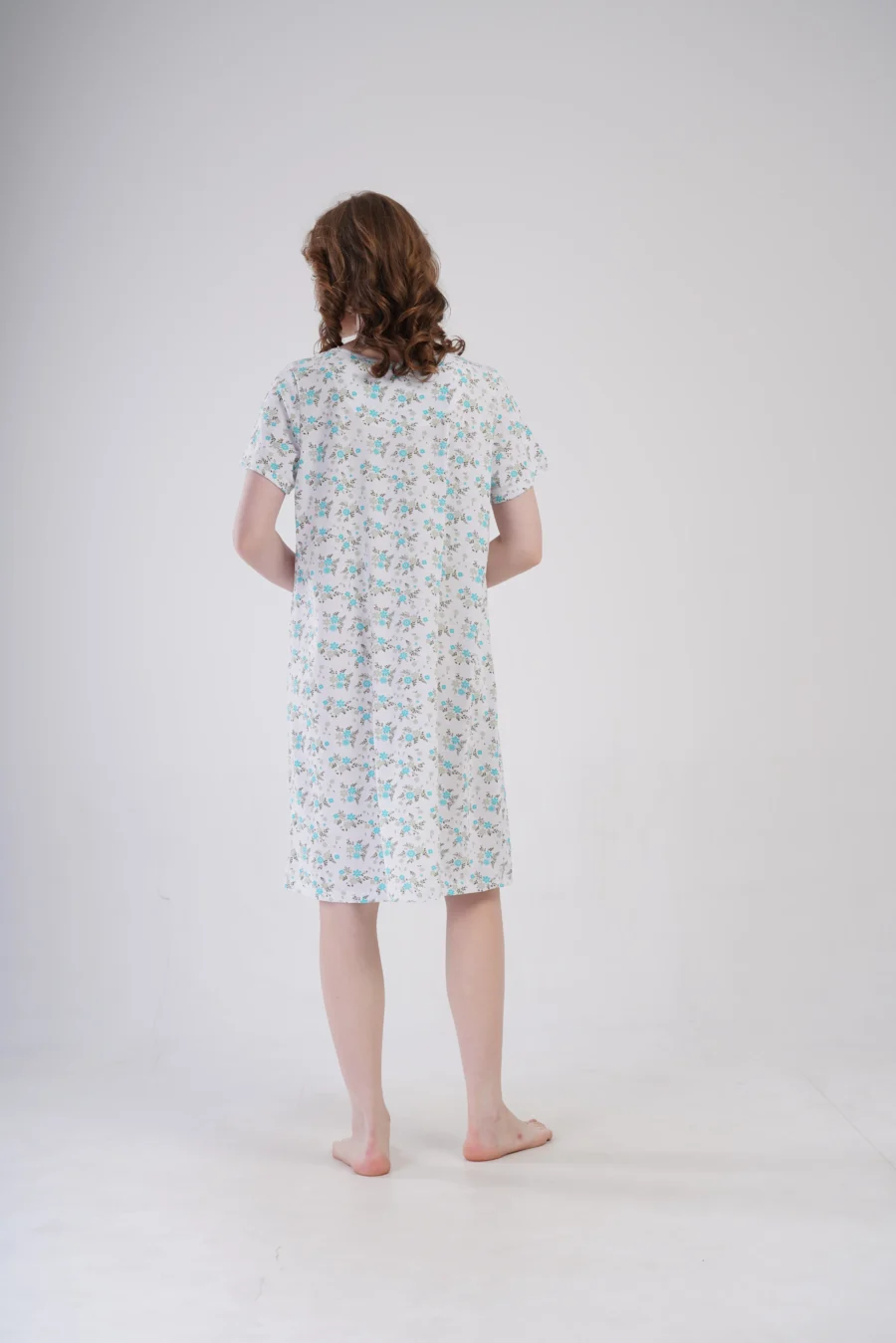 Koszula Nocna Vienetta Flolar Garden, Biały, r. 1XL - 4XL - obrazek 4