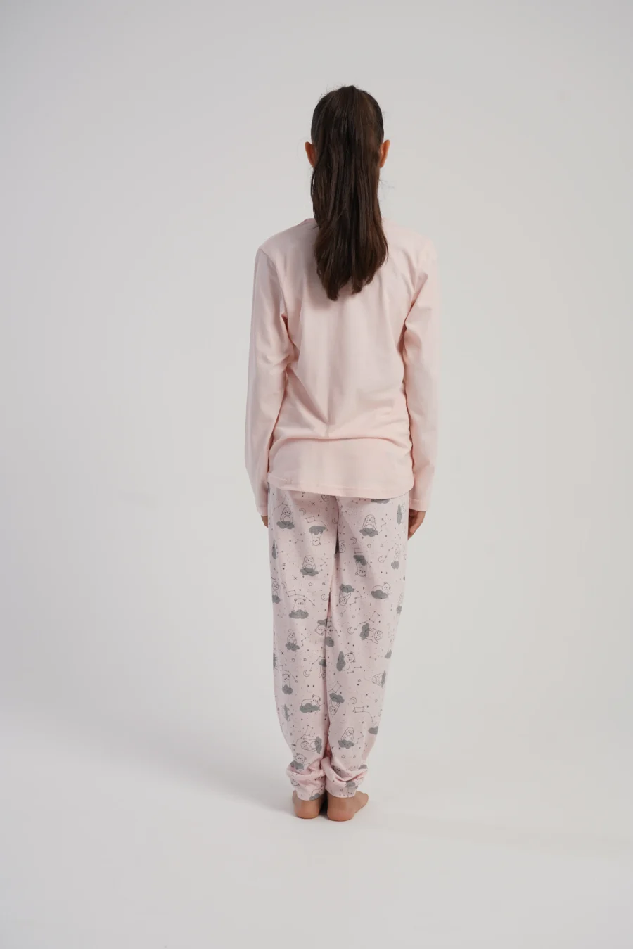 Piżama dziewczęca Vienetta Cozy Animals, Różowy, r. 128 - 158 - obrazek 5