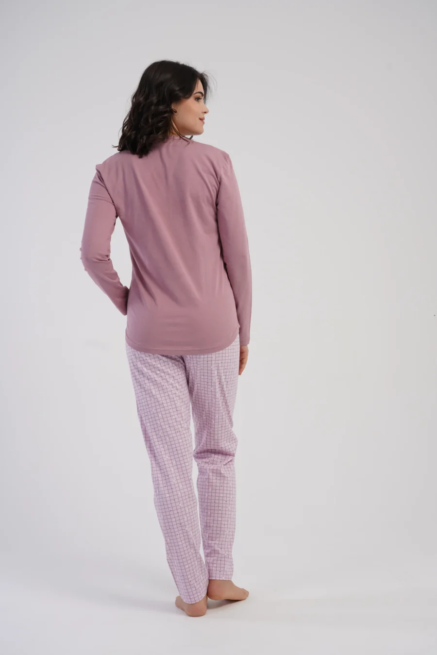 Piżama Damska Vienetta Pinky Dream, Różowy, r. S-XL - obrazek 5