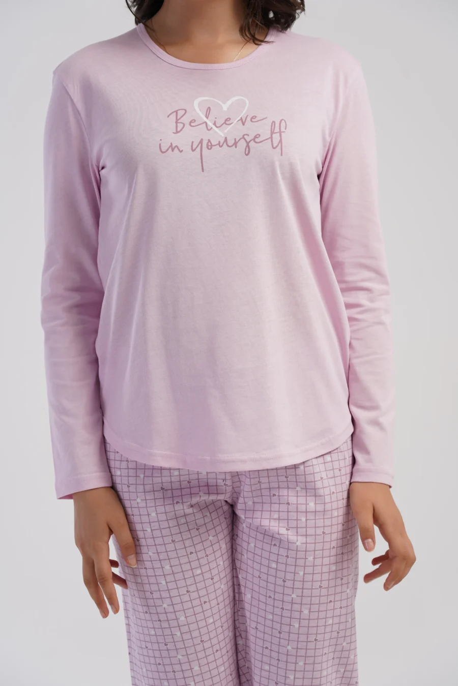 Piżama Damska Vienetta Pink Dream, Różowy, r. S-XL - obrazek 6