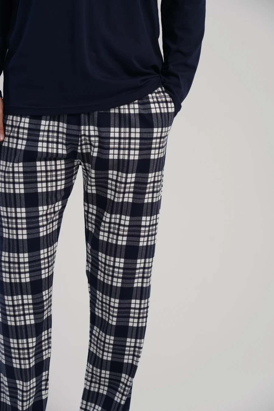 Piżama Męska Vienetta Navy, Granatowy, r. M-XXL - obrazek 6
