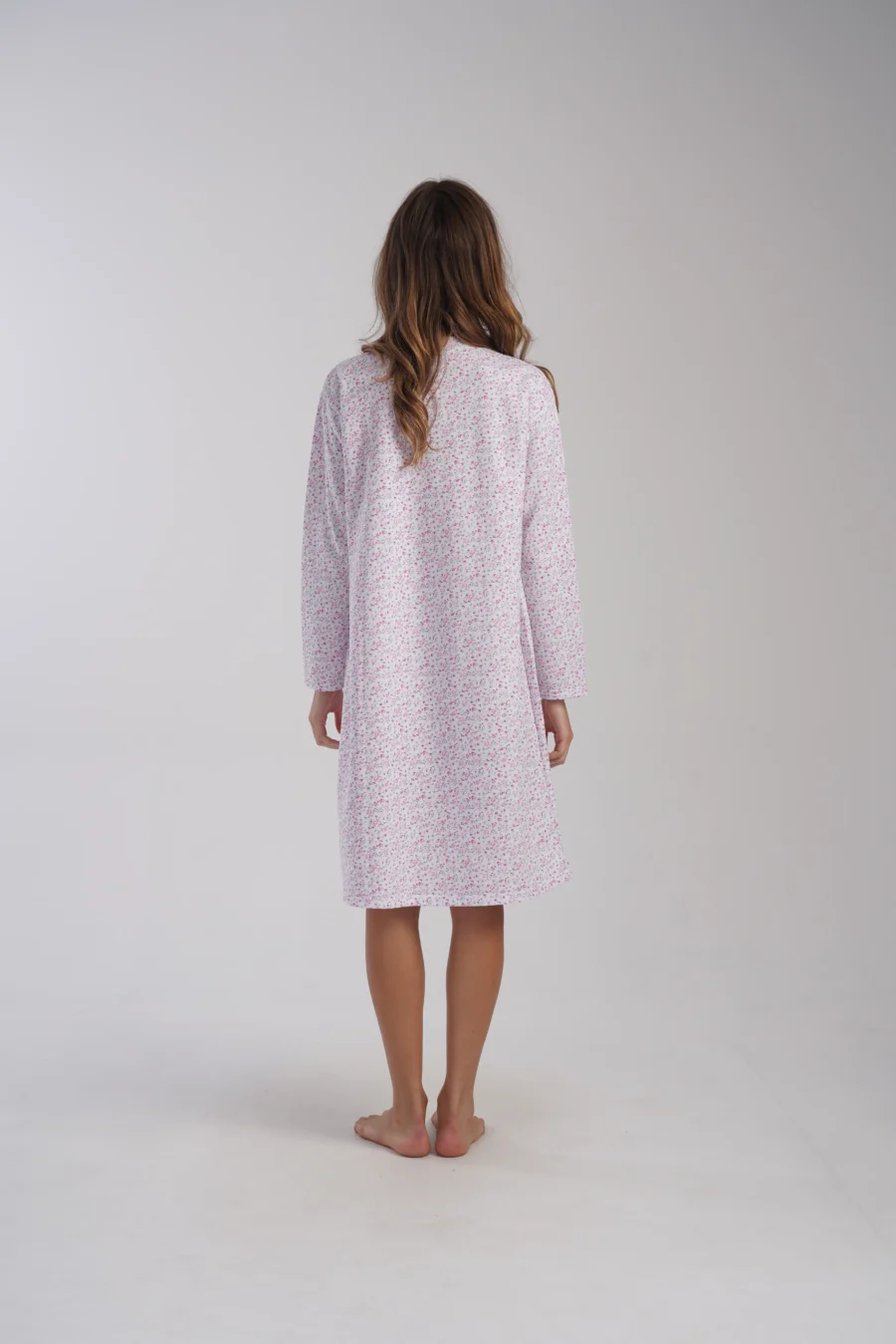 Koszula Nocna Vienetta Garden Dream, Biały, r. 1XL-4XL - obrazek 4