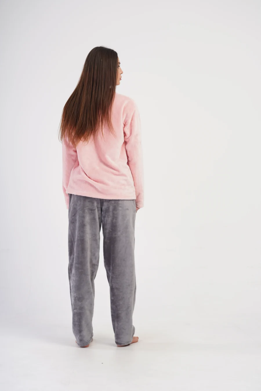 Piżama Damska Softowa Vienetta Cozy Glow, Różowy, r. S-XL - obrazek 5