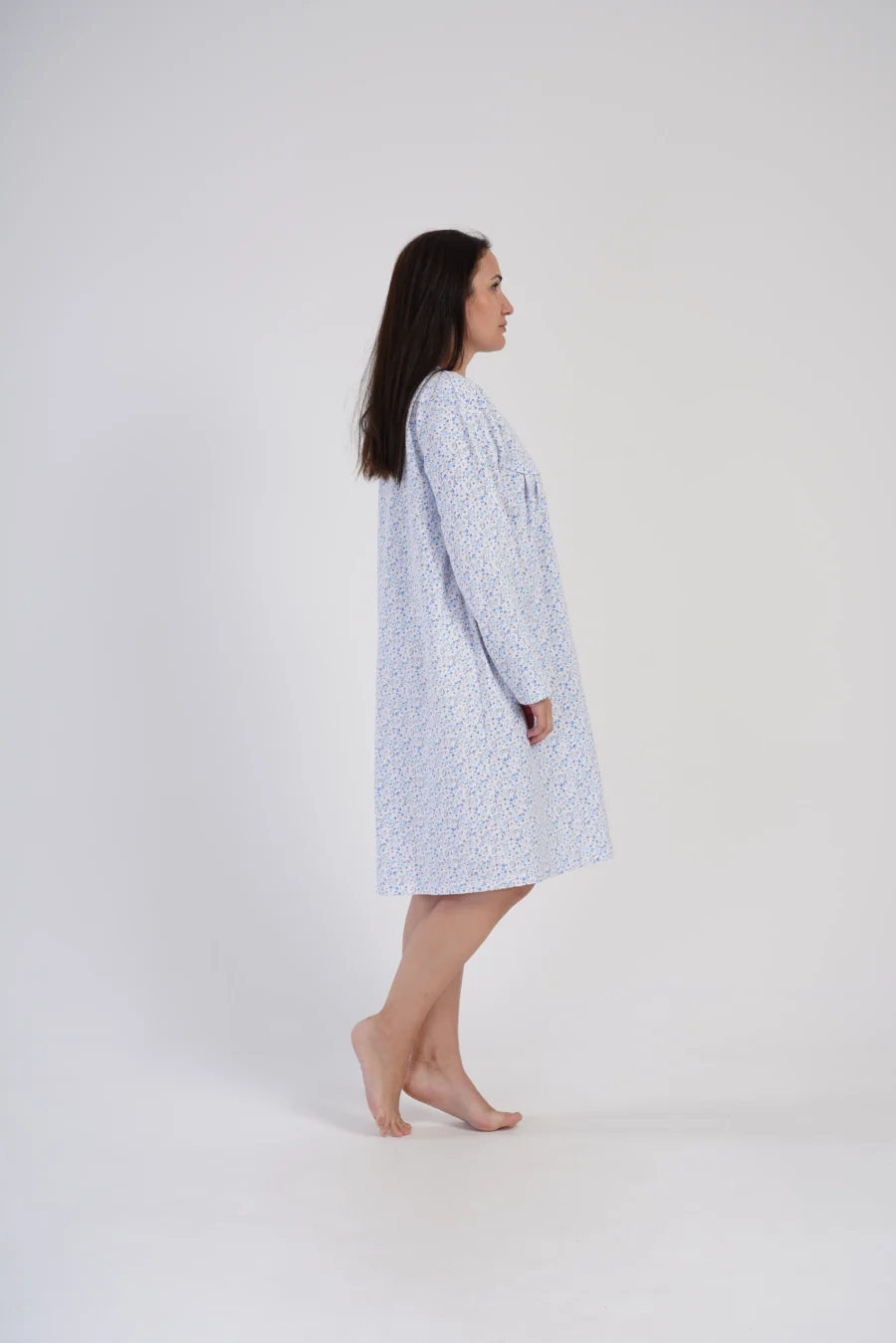 Koszula Nocna Vienetta Garden Dream, Biały, r. 1XL-4XL - obrazek 6